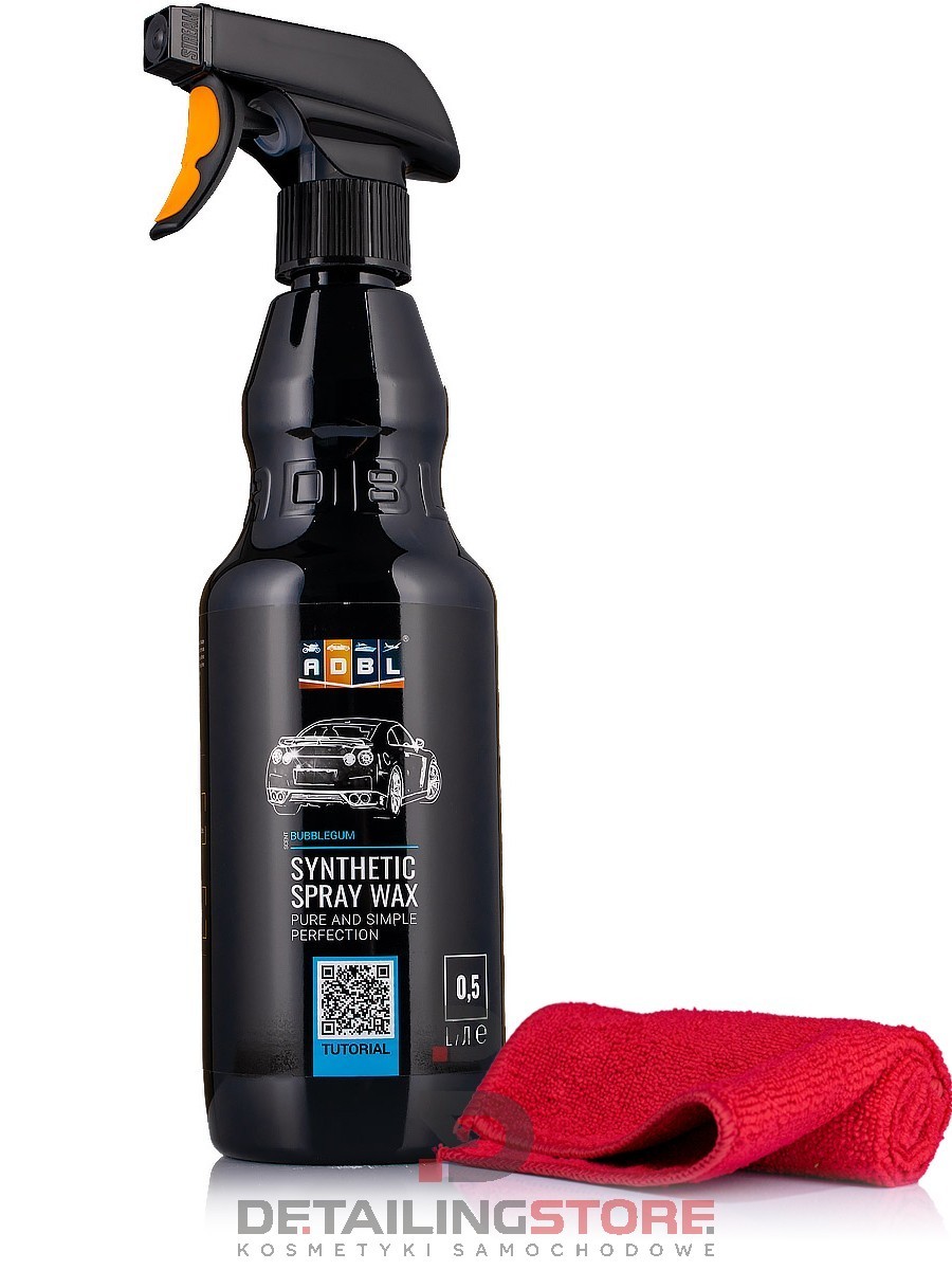 ADBL Synthetic Spray Wax SSW 500ml | Wosk w Spray'u na Mokro i Sucho