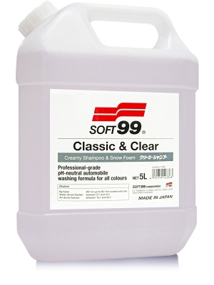 SOFT99 Classic & Clear Shampoo 5L