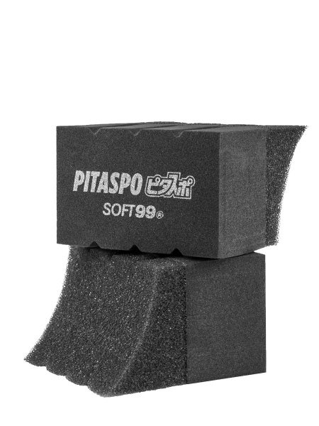 SOFT99 Tire Wax Sponge PITASUPO 2x