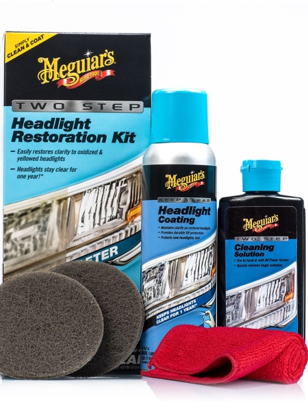 Meguiar's Perfect Clarity 2-step Headlight Kit