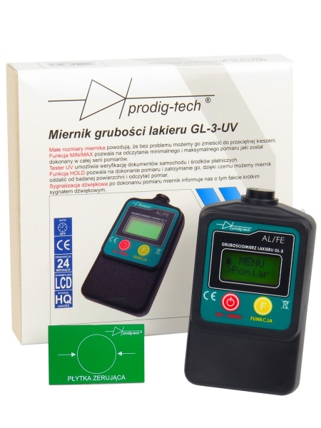 Prodig-Tech GL-3-UV Miernik Grubości Lakieru