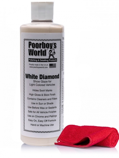 Poorboy’s World White Diamond Show Glaze 473ml
