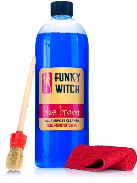 Funky Witch Blue Broom APC 1L
