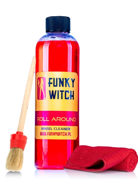 Funky Witch Roll Around Wheel Cleaner 500ml