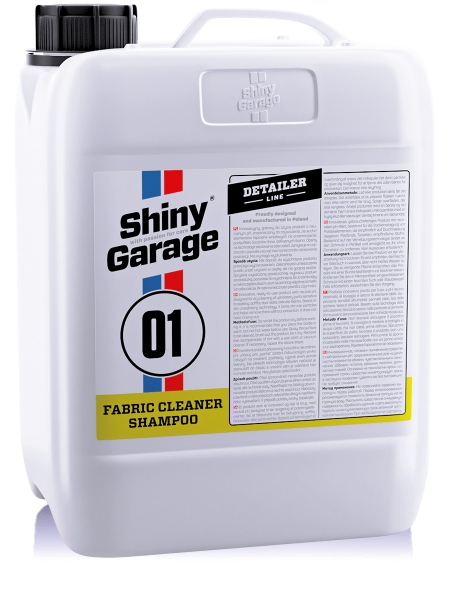 Shiny Garage Fabric Cleaner Shampoo 5L