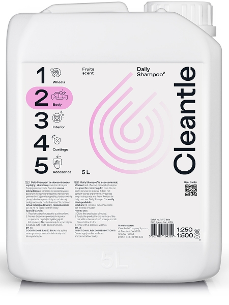 Cleantle Daily Shampoo2 5L