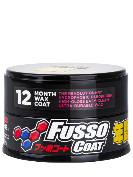 SOFT99 Fusso Coat 12 Months Dark Colour Wax 200g