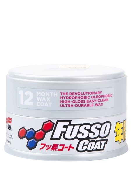 SOFT99 Fusso Coat 12 Months Light Colour Wax 200g