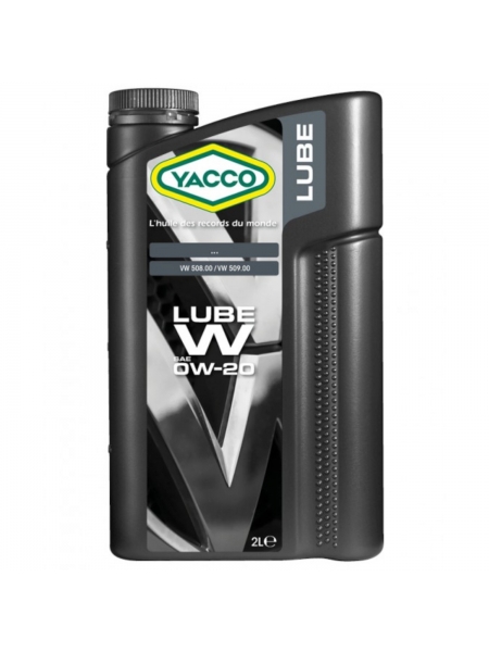 Yacco Lube W 0W20 - Syntetyczny Olej silnikowy 2L