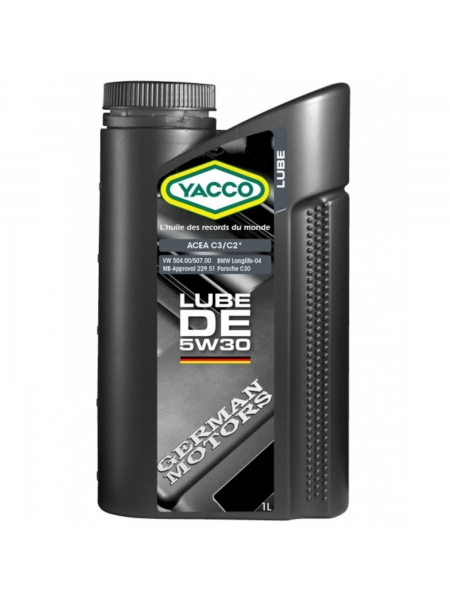 Yacco Lube de - Syntetyczny olej silnikowy 1L