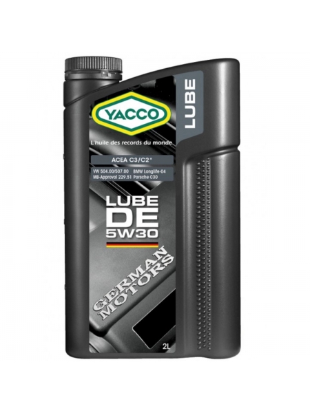 Yacco Lube de - Syntetyczny olej silnikowy 2L