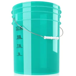 ChemicalWorkz Performance Bucket Clear Turquoise 5 Gallon