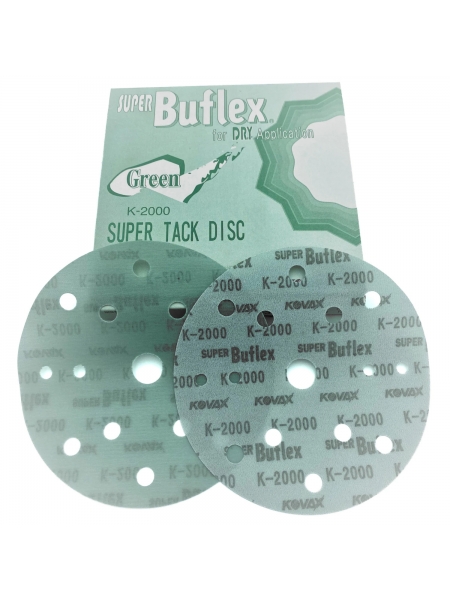 KOVAX Buflex Dry tar. rzep o152mm 15 otw. (Green) K2000