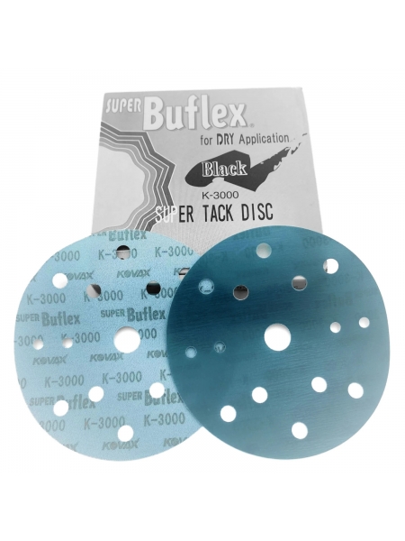 KOVAX Buflex Dry tar. rzep o152mm 15 otw. (Black) K3000