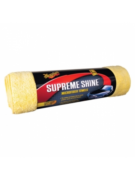 Meguiar's Supreme Shine Microfiber Towel 3-Pack