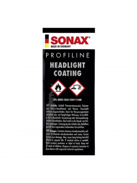 SONAX PROFILINE HEADLIGHT COATING 5ML