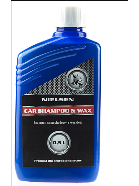 NIELSEN Car Shampoo & Wax 500ml