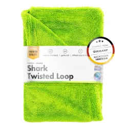 chemicalworkz Shark Twisted Loop Towel Green 1400gsm 60x40cm