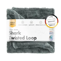 chemicalworkz Shark Twisted Loop Towel Grey 1300gsm 40x40cm