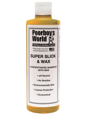 POORBOY'S WORLD Super Slick Wax Shampoo 473 ml