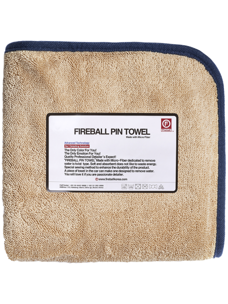 Fireball Pin Towel Navy 72x95 cm
