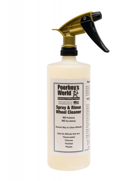 Poorboy's World Spray & Rinse Wheel Cleaner 946ml