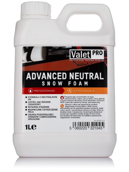 ValetPRO Advanced Neutral Snow Foam 1L