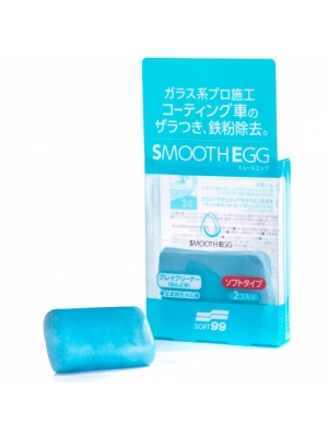 SOFT99 Smooth Egg Clay Bar 2szt